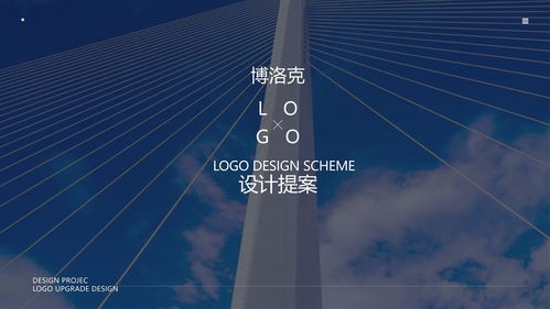 博洛克 科技logo设计 logo设计原创图文公司logo